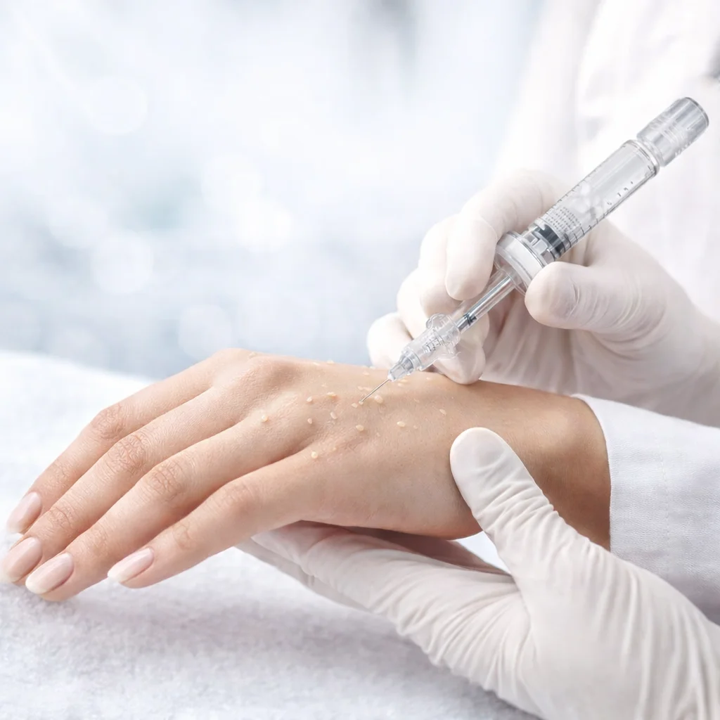 Біоревіталізація шкіри рук