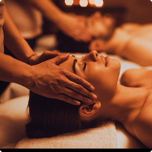 Шоколадний парний масаж